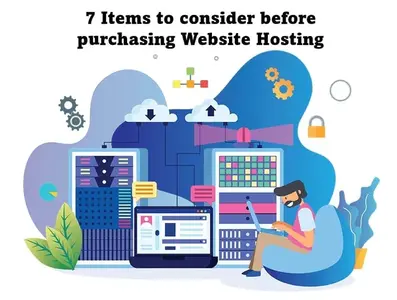 7 Items to Consider Before Buying Web Hosting Plan